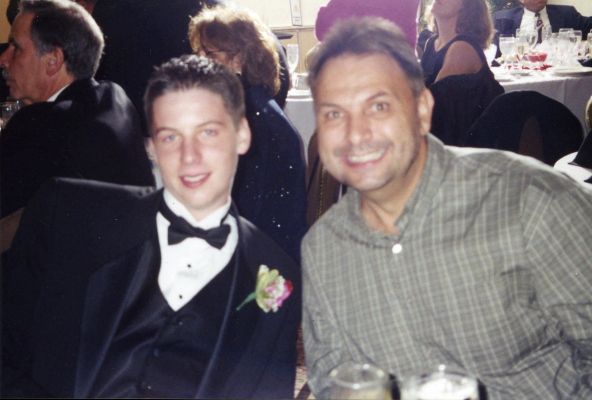 October 6, 2001 -  Danny and Jonathan
Anthony's wedding.
